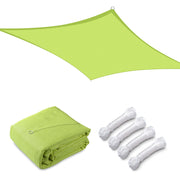 TheLAShop 18'x18' Square Sun Shade Sail Large Patio Sails, Lime Image