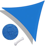 TheLAShop 28' Triangle Shade Sail for Patios Pool Image
