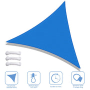 TheLAShop 28' Triangle Shade Sail for Patios Pool Image