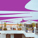TheLAShop 28' Triangle Shade Sail for Patios Pool Image