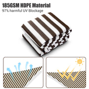 TheLAShop 23'x20' Rectangle Driveway Shade Sail Tarp Image
