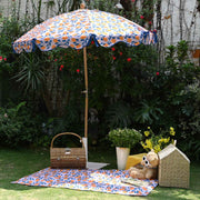 TheLAShop 43" x 57" Tablecloth for Round Table Waterproof Picnic Blanket Image