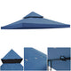 TheLAShop 8x8 ft Gazebo Canopy Replacement Top, Blue Image