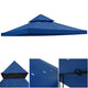 TheLAShop 8x8 ft Gazebo Canopy Replacement Top, Navy Image