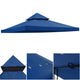 TheLAShop 8x8 ft Gazebo Canopy Replacement Top, Navy Image
