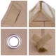 TheLAShop 10x10 ft Summer Veranda Replacement Canopy Gazebo Top(10.6'x10.6') Image
