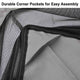 TheLAShop 8x8 ft Gazebo Canopy Top Replacement Image
