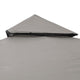 TheLAShop 8x8 ft Gazebo Canopy Top Replacement Image