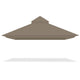 TheLAShop 2-Tier Canopy Replacement for 12'x10' Frame, Coffee Image