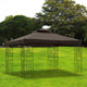 TheLAShop 2-Tier Canopy Replacement for Sunjoy L-GZ288PST-4D 12'x10' Image