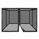 TheLAShop Gazebo Netting Replacement Mesh for 10x10 Gazebos Image