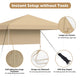 TheLAShop 6x4ft BBQ Grill Gazebo Canopy Replacement CPAI-84 Image
