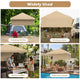 TheLAShop 6x4ft BBQ Grill Gazebo Canopy Replacement CPAI-84 Image
