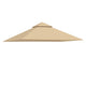 TheLAShop 12x12 ft Canopy Replacement Top for Crown Shades CPAI-84 Image