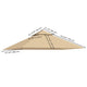 TheLAShop 12x12 ft Canopy Replacement Top for Crown Shades CPAI-84 Image