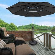 TheLAShop 62 lbs. Umbrella Base for Patio Umbrella Poles 1 1/4" to 1 7/8" Image