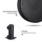 TheLAShop 62 lbs. Umbrella Base for Patio Umbrella Poles 1 1/4" to 1 7/8" Image
