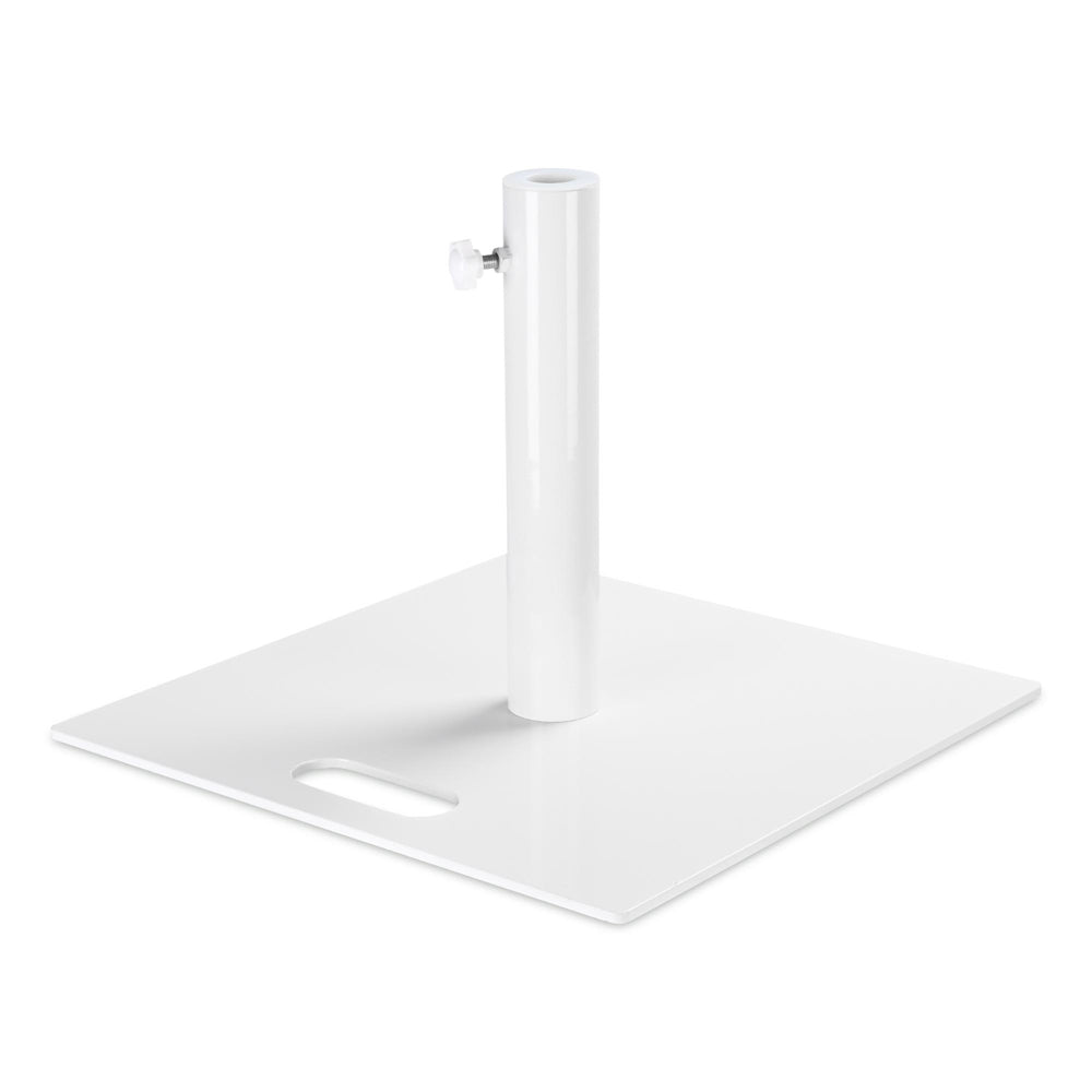base stand for a 11 patio umbrella TheLAShop 34lbs. Steel Umbrella Base Stand for Poles D2 3/8"