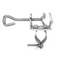 TheLAShop 1 1/2" Clamp on Outdoor Umbrella Holder D7/8" to D1 1/4" Image