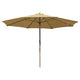 TheLAShop 13 Ft Wood Market Patio Umbrella Outdoor Furniture, Tan Image