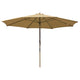 TheLAShop 13 Ft Wood Market Patio Umbrella Outdoor Furniture, Tan Image