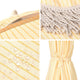 TheLAShop 6ft Outdoor Beach Umbrella Tilt with Fringe Sand Anchor Image