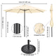 TheLAShop 13ft Extra Large Patio Umbrella with Base for Market Garden Image