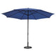 TheLAShop 13ft Extra Large Patio Umbrella with Base for Market Garden, Navy Image