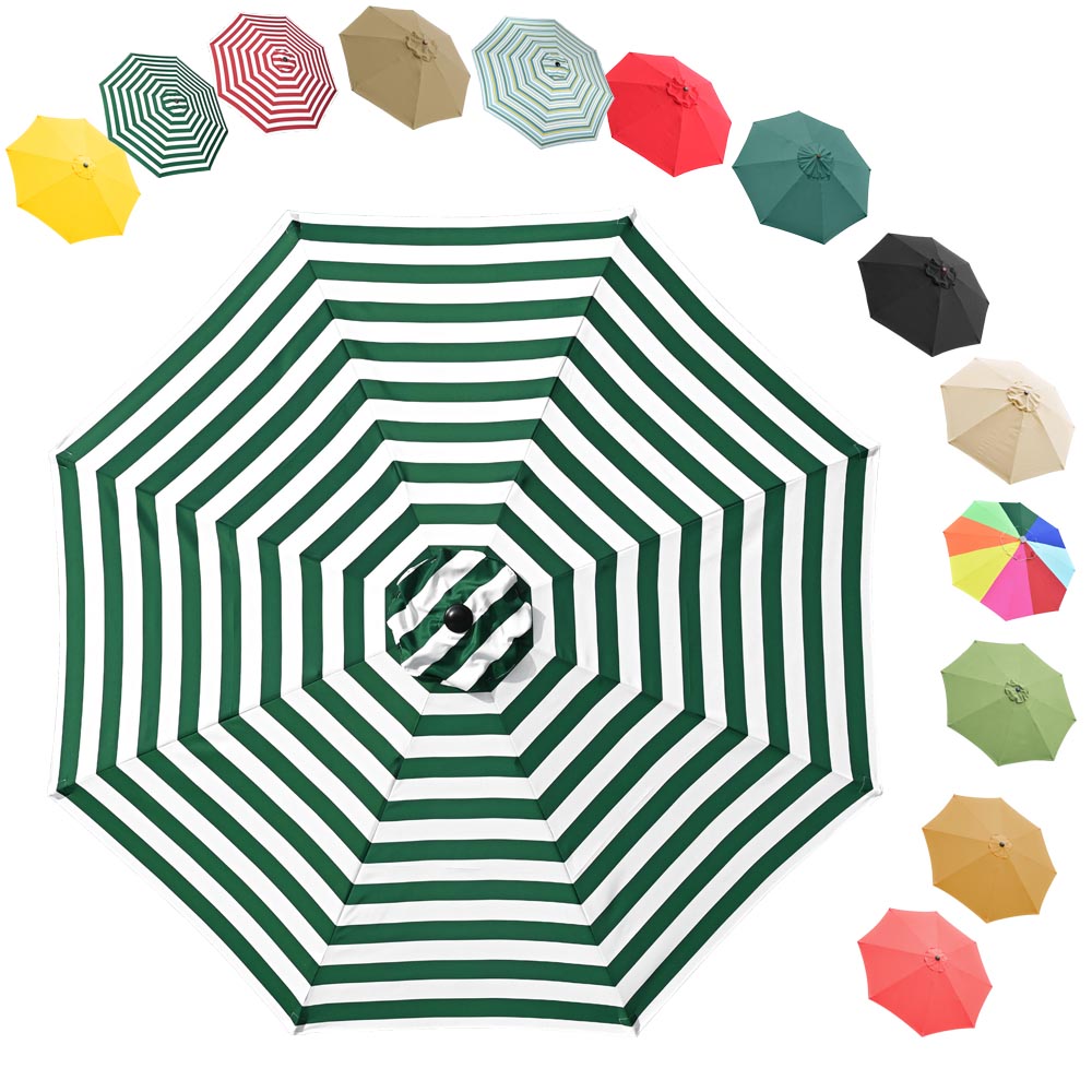 TheLAShop 10ft 8-Rib Patio Market Umbrella Replacement Canopy TheLAShop 10ft 8-Rib Patio Market Umbrella Replacement Canopy