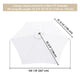 TheLAShop 9 ft 6-Rib Patio Umbrella Replacement Canopy, White Image