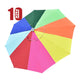 TheLAShop 8ft 8-Rib Patio Market Umbrella Replacement Canopy, Rainbow(10ct.) Image