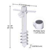 TheLAShop Umbrella Sand Anchor for Poles D1 1/4" Image