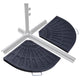 TheLAShop Concrete Weighted Umbrella Base for Cantilever/Offset Umbrellas Image