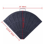 TheLAShop Concrete Weighted Umbrella Base for Cantilever/Offset Umbrellas Image