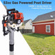 TheLAShop 52cc 1.7hp 2-stroke T-post EPA Gas Powered Petrol Pile Driver Kit Image
