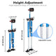 TheLAShop 24" to 40" Aluminum Drywall Painting Stilts Image
