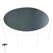 TheLAShop 14' Round Trampoline Mat Replacement, 72 V-Rings
