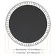 TheLAShop 13' Trampoline Mat Replacement Round, 72 V-Rings Image