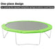TheLAShop 12 ft Trampoline Pad Replacement Spring Cover Green Image