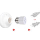 TheLAShop Lamp Holder to Outlet Adapter E26/E27 to 2/3-Prong Outlet 2ct/pk Image