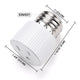TheLAShop Lamp Holder to Outlet Adapter E26/E27 to 2/3-Prong Outlet 2ct/pk Image