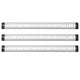 TheLAShop LED Under Cabinet Light Fixtures Bar Kit 3-Pack 11.5", Cool White Image