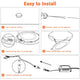 TheLAShop 12W Canless Recessed Light 6in 960lm LED Ceiling Light Image