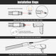 TheLAShop 2-Wire Splice Connector Set(10) for Warn White Neon Rope Light 14x7mm Image