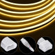 TheLAShop 120V IP65 Neon Rope Light RF Remote 2-Wire 2700K White Image