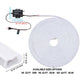 TheLAShop 120V IP65 Neon Rope Light RF Remote 2-Wire 2700K White Image