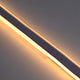 TheLAShop 3ft Clear Plastic U-Channels (9/16") Mounting 5ct. (2700K Neon) Image