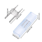 TheLAShop 2-Wire Splice Connector Set(10) for Neon Rope Light 14x7mm Image