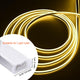 TheLAShop 2-Wire Splice Connector Set(10) for Warn White Neon Rope Light 14x7mm Image