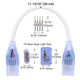 TheLAShop 4-Wire Splice Connector Set(10) for RGBW Neon Rope Light 18x8mm Image